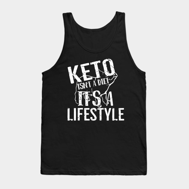 Keto Isn't A Diet It's A Lifestyle Tank Top by Skylane